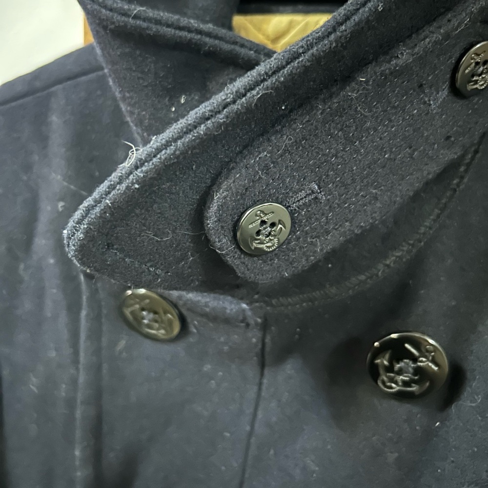 J Crew wool pea coat (x-small) - Picture 3 of 7